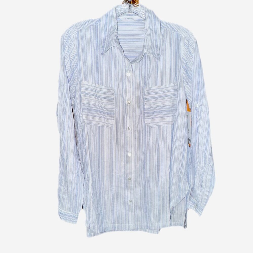 Athleta Peninsula Micro Striped Top - S - NWT